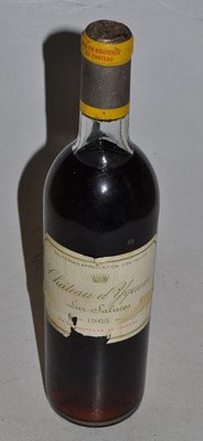 Lot 1274 - Chateau d'Yquem 1965 Lur-Saluces, one bottle