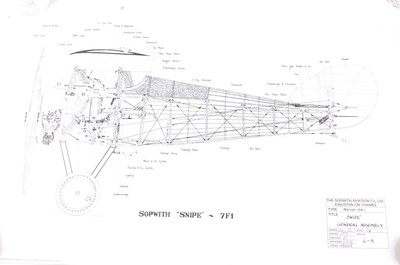 Lot 243 - Judith Maunders, (20th century), scale plan of...