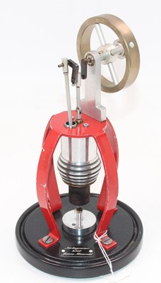Lot 51 - Stationary Vertical Hot Air Engine,...