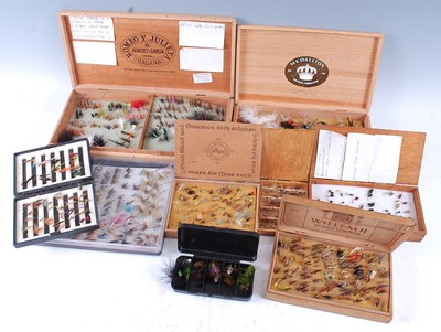 Lot 366 - A mixed lot of fishing tackle to include a...