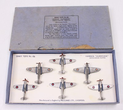 Lot 1097 - Dinky Toys pre-war No. 62S Hawker Hurricane...