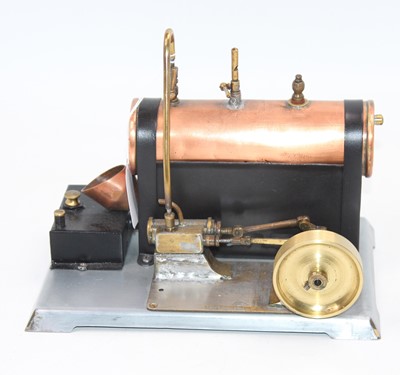Lot 56 - Freelance scratchbuilt stationary steam plant,...