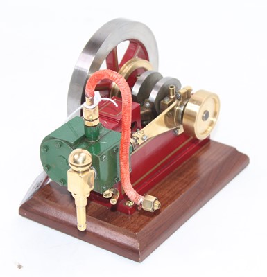 Lot 58 - A well engineered horizontal steam engine,...