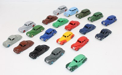 Lot 1103 - 1 tray containing 20 repainted Dinky Toys to...
