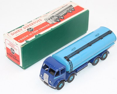Lot 1002 - Dinky Toys No.504 Foden 14-Ton Tanker - 1st...