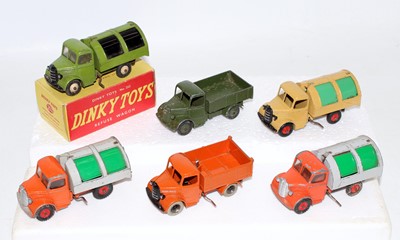 Lot 1026 - Dinky Toys Bedford models group of 6 to...