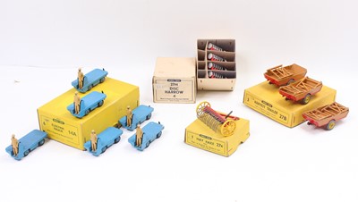 Lot 1031 - Dinky Toys farming group of 4 original trade...