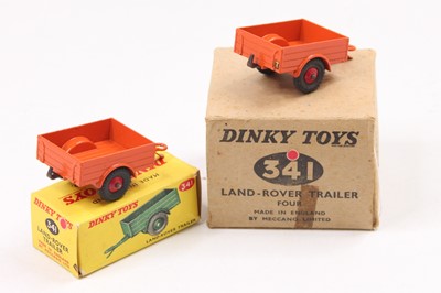 Lot 1047 - Dinky Toys No. 341 Land Rover Trailer original...