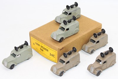 Lot 1055 - Dinky Toys No. 34C Loud Speaker Van original...
