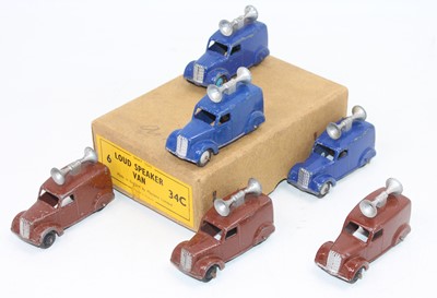 Lot 1056 - Dinky Toys No. 34C Loud Speaker Van original...