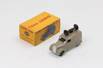 Lot 1057 - Dinky Toys No. 34C / 492 Loud Speaker Van in...