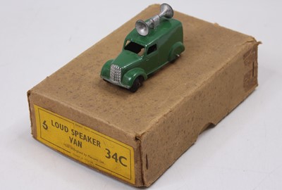 Lot 1059 - Dinky Toys No. 34C Loud Speaker Van original...