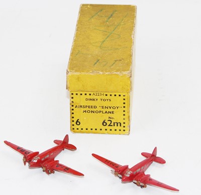 Lot 1066 - Dinky Toys pre-war No. 62M Airspeed "Envoy"...