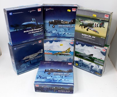 Lot 906 - Seven various boxed as issued Hobby Master...