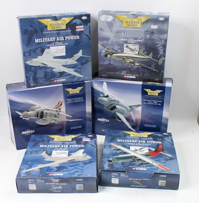 Lot 910 - Six various boxed and mixed scale Corgi...
