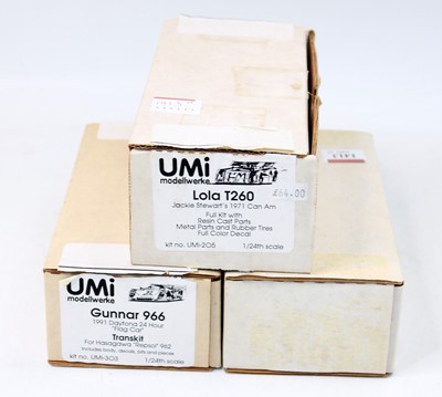 Lot 1413 - Three various boxed Umi Model Company 1/24...