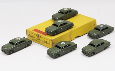 Lot 1085 - Dinky Toys No. 139AM / 675 Army Staff Car...