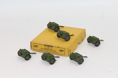 Lot 1087 - Dinky Toys No. 687 Military Trailer for 25...