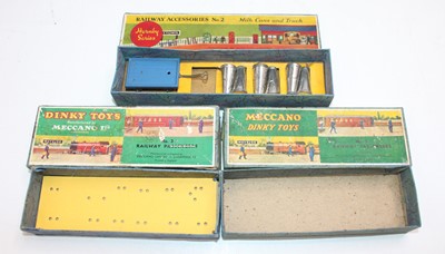 Lot 1099 - Dinky Toys and Hornby O Gauge pre-war group to...