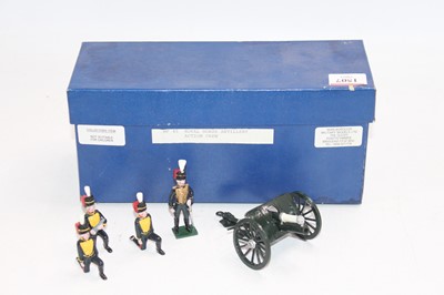 Lot 1507 - A Marlborough Military Models white metal...