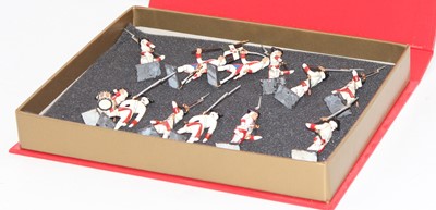 Lot 1521 - Mignot modern release 12 piece set 24th Foot...