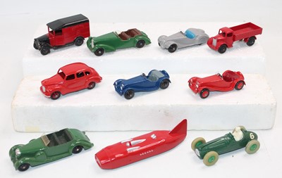 Lot 1109 - One tray containing 10 various repainted Dinky...
