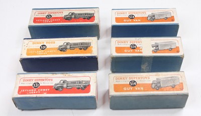 Lot 1129 - Dinky Toys original empty boxes group of 6 to...