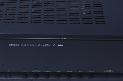 Lot 1012 - A collection of stereo components to iclude a...