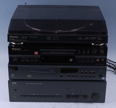 Lot 1012 - A collection of stereo components to iclude a...