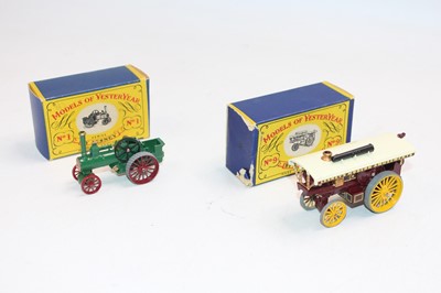Lot 1653 - Matchbox Lesney Models of Yesteryear pair of...