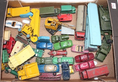 Lot 1704 - One tray containing a quantity of play worn...