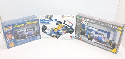Lot 1430 - TAMIYA 1.20 scale Formula 1 plastic kits group,...