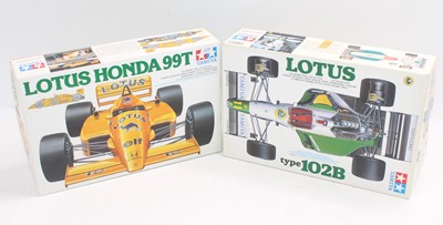 Lot 1433 - TAMIYA 1.20 scale Formula 1 plastic kits, 2020...