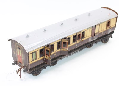 Lot 269 - Gauge 1 Bassett-Lowke LNWR brown and cream...