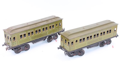 Lot 270 - Two Gauge 1 Bing for Bassett-Lowke bogie...