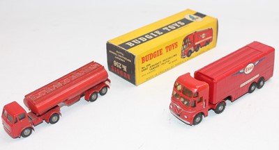 Lot 1173 - Budgie Toys petrol tanker pair to include, No....