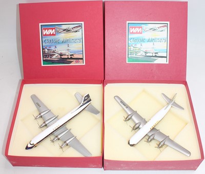Lot 1185 - 2 x Western Models (WM) Classic Airliners...