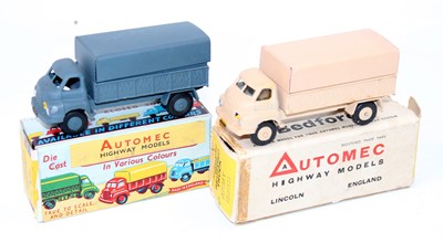 Lot 1194 - 2 boxed Automec No. B159 Big Bedford Truck...