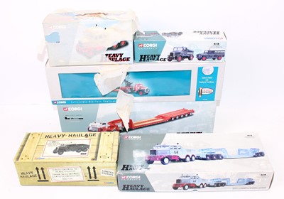 Lot 932 - A group of 6 Corgi Classics Heavy Haulage Road...