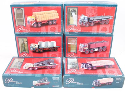 Lot 933 - Six Corgi 1:50 scale "Passage of Time" The...