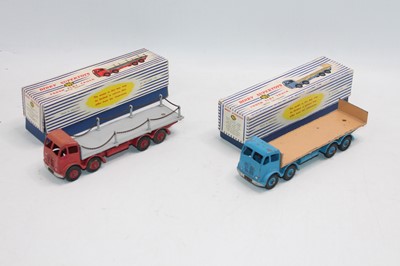 Lot 1708 - Dinky Toys Foden Trucks pair to include, No....