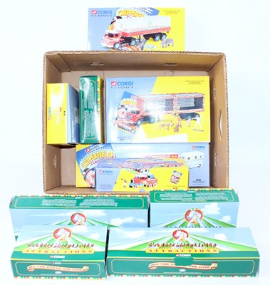 Lot 936 - 10 various boxed Corgi Classics Chipperfield's...