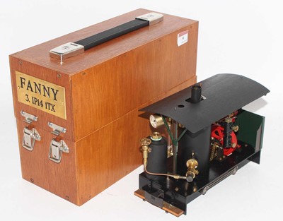 Lot 9 - Regner Models gas fired 0-4-0 "Fanny" easy...