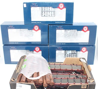 Lot 20 - 5 boxed Bachmann Liliput G Scale No.L95752...