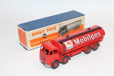 Lot 1719 - Dinky Toys No. 504 Foden 14 Ton 'Mobilgas'...