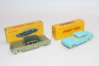 Lot 1720 - A French Dinky Toys boxed diecast group, two...
