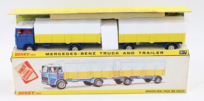 Lot 1724 - Dinky Toys No. 917 Mercedes-Benz Truck and...