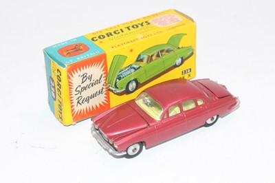 Lot 1906 - A Corgi Toys No. 238 Jaguar Mk X, comprising...