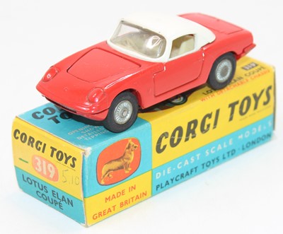 Lot 1908 - A Corgi Toys No. 319 Lotus Elan Coupe...