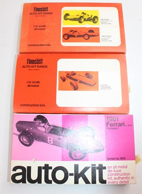 Lot 1446 - Wills Finecast 1/24th scale white metal Auto...